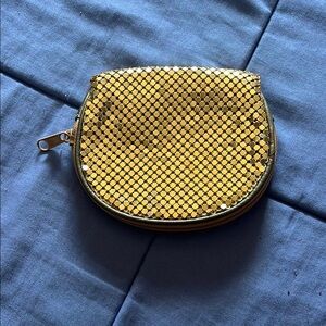 Gold Mesh Women's Bag
